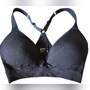 Jockey Sport Small Deep Black Sports Bra